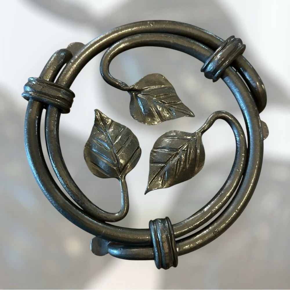Forged Iron Leaf trivet